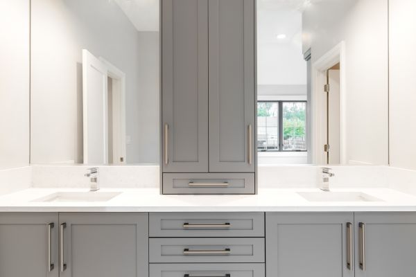 Bathroom Cabinet Refacing in Seguin