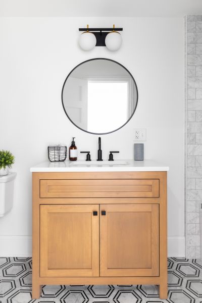 Custom Vanity Installation in Seguin