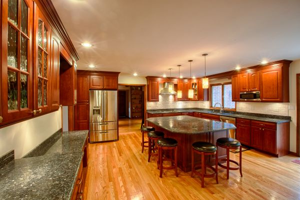 Cherry Kitchen Cabinet Repair in Seguin